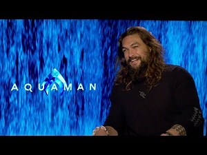 AQUAMAN Cast Interviews: Jason Momoa, Amber Heard, Patrick Wilson, James Wan