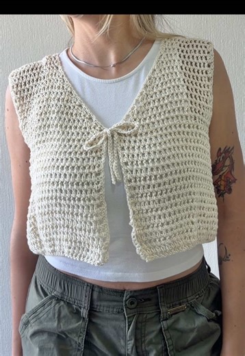 Tutorial de Chaleco a Crochet Paso a Paso para Principiantes