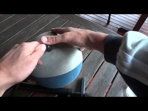 How to Pump Up a Basketball - Using a Bike Pump and Adaptor - Inflate or Blow Up a Ball