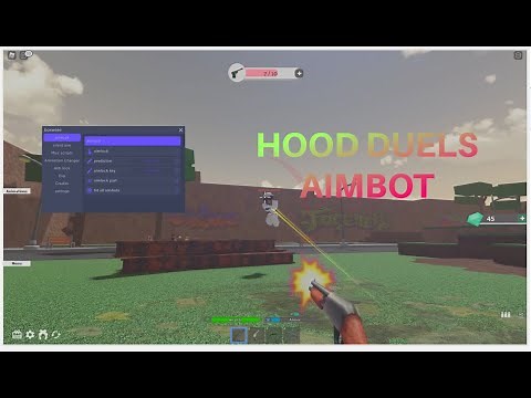 BYPASSED HOOD DUELS AIMLOCK SCRIPT (GUI) (2021)(OPEN SOURCE) *SUPER OP* #hoodduels #dahoodaimbot
