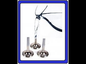 How to clean intake carbon deposits off valves with just water