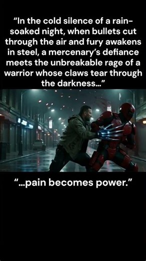 Deadpool & wolverine (2024) : the fighting on both of them.