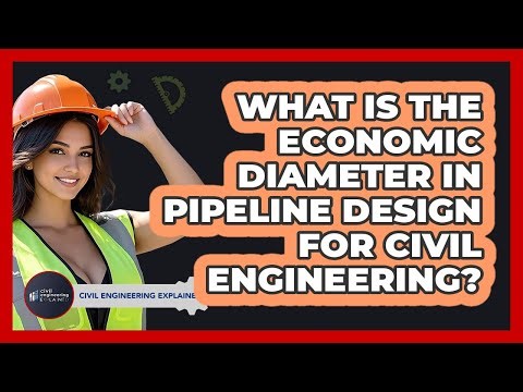 What Is The Economic Diameter In Pipeline Design For Civil Engineering?