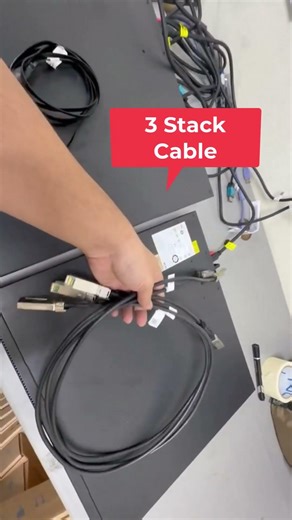 3 Switch IRF/Stacking Connection | How to Connect 3 Switches in Stack #shorts #shortsvideo