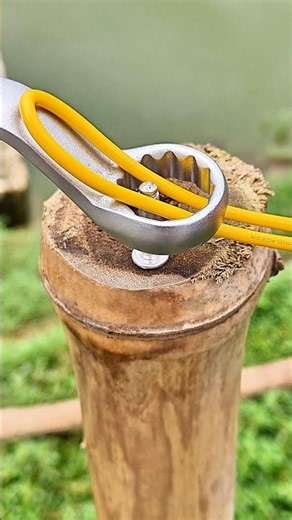 This Simple Rope Setup Is Surprisingly Strong ✅🙏 #shorts #lifehacks #skills #viral