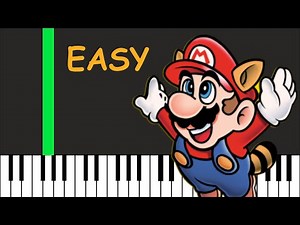Athletic Theme | Super Mario Bros 3 - Easy Piano Tutorial #Short