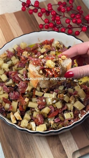 Olivia Rae on Instagram: "This is one of the best, easiest & most delicious apps EVER 🤤🧀🫒🥖(also, measure with your heart + definitely can sub whatever for what cheeses & meats you have!) - around a half cup of extra virgin olive oil - 1/4 cup of balsamic vinegar - 1 small block of Parmesan cheese diced / cubed / chopped up - chopped salami (small thicker ones) & chopped soppresata - chopped green olives - feta cheese - purple olives chopped - salt & garlic to taste - mix & serve/dip with bre