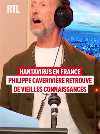 Hantavirus en France : Philippe Caverivière retrouve de vieilles connaissances 🤣 Le Cave'réveil de Philippe Caverivière à 6h55 dans RTL Petit Matin du lundi au jeudi autour de Jérôme Florin et Marina Giraudeau #philippecaverivière #humour #sinformersurtiktok