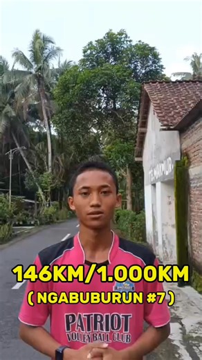 CHALLENGE LARI 1.000KM TAHUN 2026 PROGRAM: EASY RUN 7KM 146KM/1.000KM👊🔥 #running #run #athletics #pelarikonten #challengelari1000km