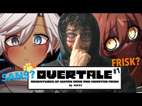 HUMAN SANS!? | Overtale - Part One - Undertale AU Comic Dub REACTION!