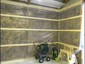 Finishing the interior of our Morton 24' x 45' building. Part 1