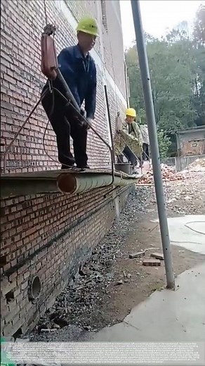 Hand-cranked gourd: the primitive lifting technique of an old craftsman