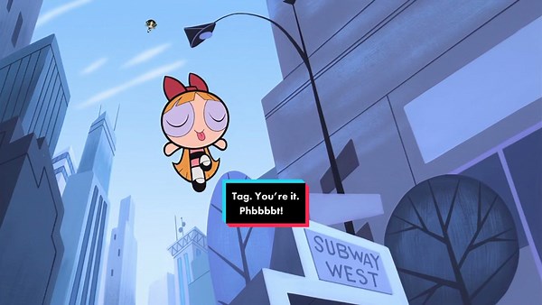 Blossom blows a raspberry #thepowerpuffgirls #powerpuffgirls #thepowerpuffgirlsmovie #blossomblowsaraspberry #blossom #raspberry #tongue #blowingaraspberry #tagyoureit #cartoonnetwork #stickingouttongue #tonguewriggle