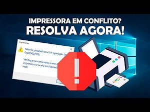 Como Resolver Erro 0x00000709 e Instalar Impressora Compartilhada - 2025!