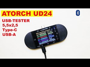 Atorch UD24 USB-тестер с множеством разьемов