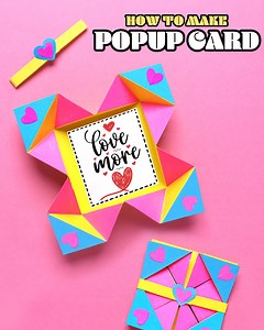 DIY Pop-up Card | Twist and Pop Card Tutorial | Greeting Card #diyvideos #diy #diycrafts #diytutorial #diyprojects #artandcraft #papercrafts #easydiy #popupcard #cardmaking #greetingcards #handmadecards #giftideas #gifting #gifts #howto #tutorialsvideos | D.I.Yay