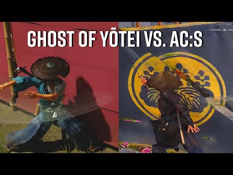 Ghost of Yotei Vs Assassin's Creed Shadows Comparison | Graphics | Physics | Details | Destruction