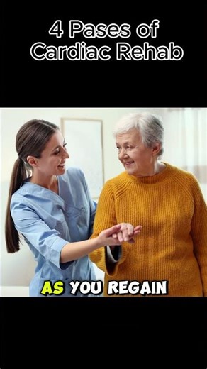 4 phases of cardiac rehab exercise #shorts #cardiacrehab #angioplasty