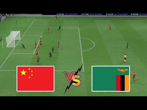 April 12,2026 | CHINA vs ZAMBIA | Women's International Soccer Match | FIFA23 Gameplay