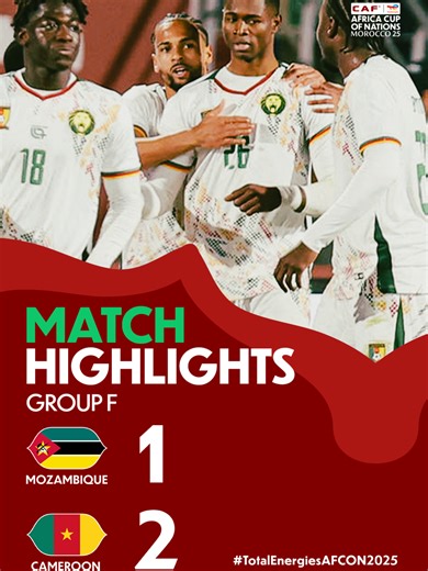 Cameroon Narrowly Defeats Mozambique in AFCON 2025