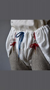 Milan Madge on Instagram: "Finger loop braiding today! I was always hesitant to try this as it’s so easy to find cords of various kinds, but for my third set of braies I wanted something a little different. I’m still new to this, but I have to say seeing a braid take shape in real time is deeply satisfying! I might have to try more 😁 #middleages #medievalreenactement #medieval #costuming #historicalcostuming #historicalcostume #medievalsewing #livinghistory #reenactment #inspiration #handsewn #