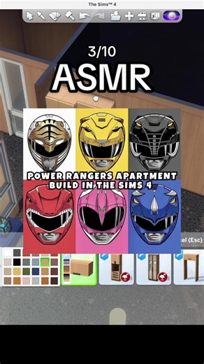 Building the power rangers a kitchen in the sims 4 @The Sims #sims4 #thesims4