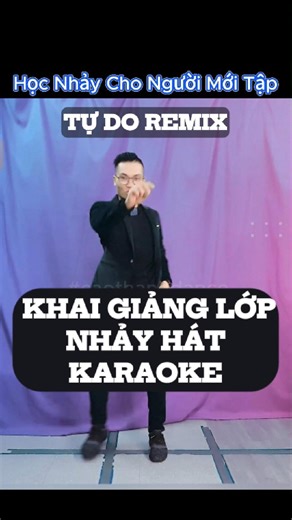 Cao Thanh Dance on Instagram: "Học nhảy hát karaoke tự do remix cho người mới tập Cao Thanh Dance #caothanhdance #nhaydieuvuikhoe #nhayhatkaraoke"