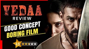 Vedaa Review: Sharvari and John Abraham try to save this stretched-boring film Watch our review of "Vedaa"! See if John Abraham and Sharvari's action-packed film lives up to the hype with its thrilling scenes and exciting storyline. Watch video to know more #vedaamovie #vedaamoviereview #vedaareview #johnabhraham #sharvari #vedaajohnabhrahamfim #johnabrahamvedaareview #vedaahindireview ~PR.128~HT.336~ED.134~ | Filmibeat.com | Facebook