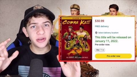 COBRA KAI: SEASON 3 DVD! (CONFIRMED) - Deleted Scenes? New Footage?