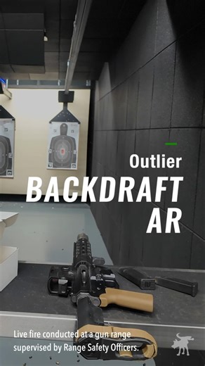 Outlier Backdraft AR #pewpew #suppressor #arken
