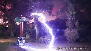 Large tesla coil play "The Perfect Girl" by Mareux. Note: The main loud music really comes from the tesla coil sparks. It's literally playing the music due to the programmed phase, pulse width and firing frequency! So, there are no speakers, no audio / video special effects. It looks even better in person and sounds almost the same, just louder than people expect! #franzolielectronics #teslacoil #tesla #highvoltage #music #theperfectgirl #mareux #meme #drsstc | Franzoli Electronics