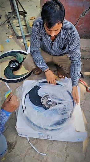 Splendor Full Modified 🔥 S Alloy Wheel Look | Killer Bike Transformation...#KillerLook #AlloyWheels