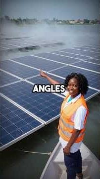 Why Floating Solar Is 40% More Efficient Than Everything Else #cleanenergy #innovation