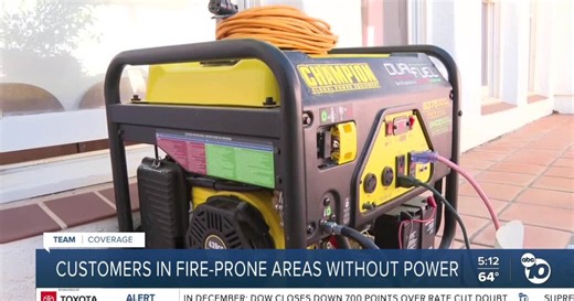Alpine homeowners adjust to power shutoffs during Santa Ana winds