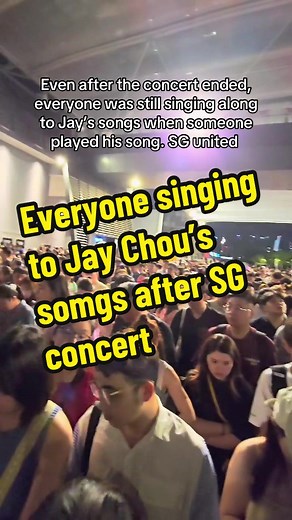 Harmony Singing at Jay Chou Concert in Singapore 2024