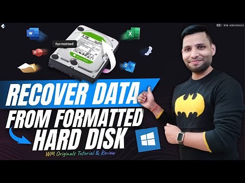 How to Recover Data from Formatted External Hard Disk, SD Memory Card, USB or Pendrive (2025)