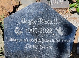 Engraved Memorial Stones, Polished Granite Stone Engraving, Family Stone, Address Stones, Personalized Gift, Engagement Gift - Etsy