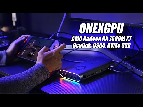 This New OCULINK eGPU Is Insane! USB4+NVMe ONEXGPU Hands-On First Look