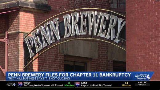 Penn Brewery files for Chapter 11 bankruptcy