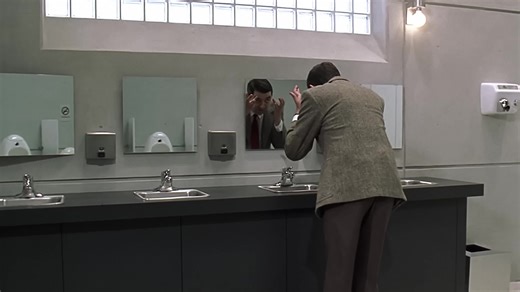Hilarious Mr Bean Bathroom Antics