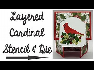 Layered Cardinal Stamp & Die Set