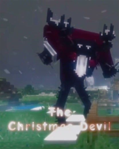 Santa Dweller (Java) Vs Krampus (Bedrock) Christmas #edit #wisedit