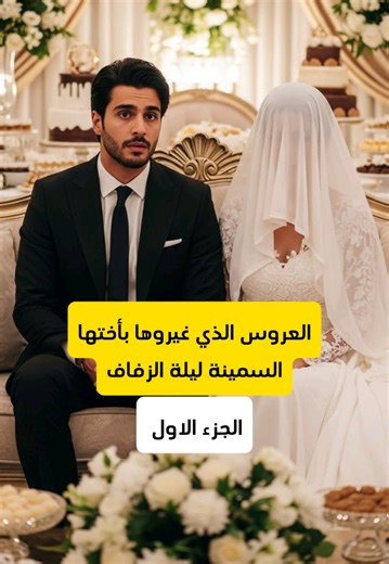 الجزء الاول |العروس التي غيروها بأختها السمينة ليلة الزفاف #قصص_حقيقيه #قصص_واقعيه #قصص_حزينه #قصص_جديده #قصص_واقعية