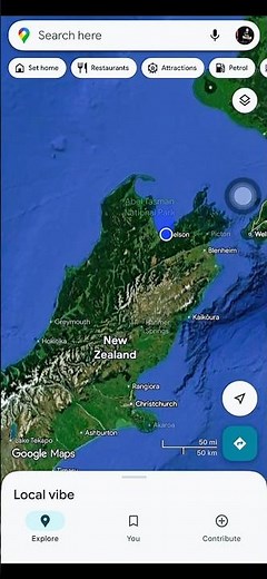 Google Map New Zealand 🇦🇺 Roadtrip