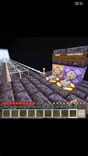 Squid game Bridge Challenge in Minecraft 😲 #shorts