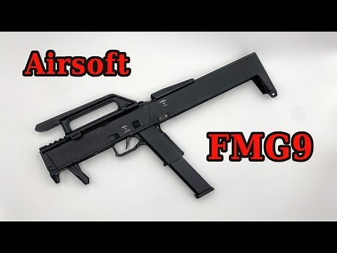 NEW Aegis FMG9 Airsoft Kit Overview - let your videogame dreams come true