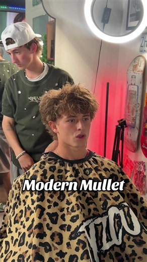 Modern Mullet Short Mullet Hairstyles for Men | Barber Inspiration
