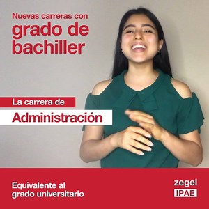 Estudia Administración de Negocios en Zegel IPAE y obtén el grado de Bachiller, equivalente al universitario. Regístrate AQUÍ ➡ bit.ly/AdminNegociosBachiller | Zegel