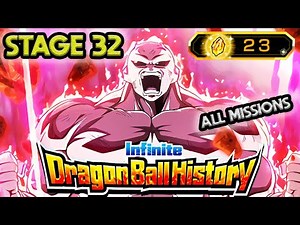 ALL MISSIONS! INFINITE DRAGON BALL HISTORY 32 VS WARRIORS OF UNIVERSE 11! DBZ Dokkan Battle
