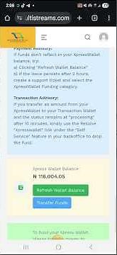 How To Transfer Money From Xpress Wallet to Transaction Wallet